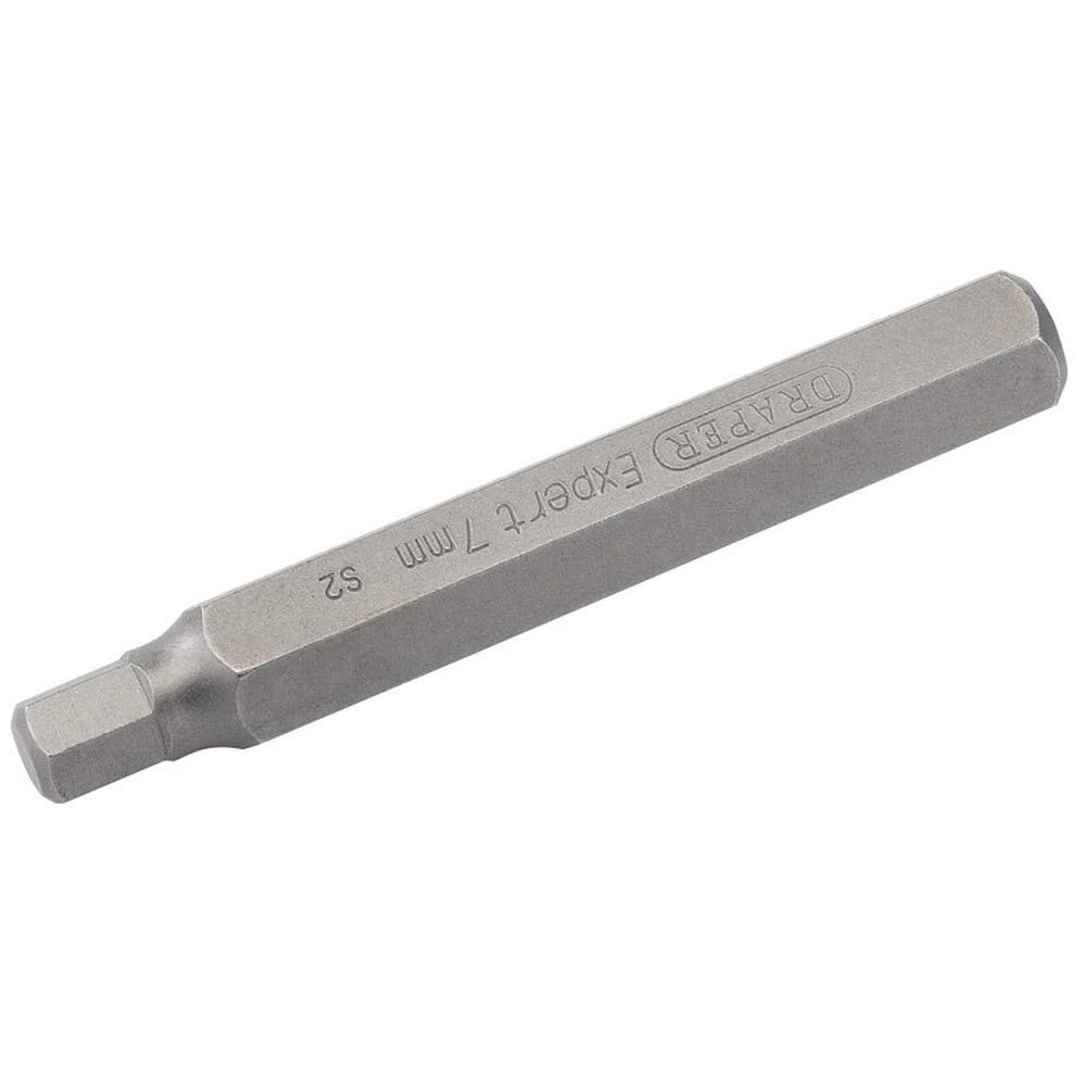 Draper Expert Hexagon 10mm Shank Insert Bits 7mm 75mm Pack of 1
