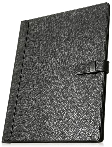 Amazon | [BLUE SINCERE] ノートカバー A4 本革 スリム 2冊収納