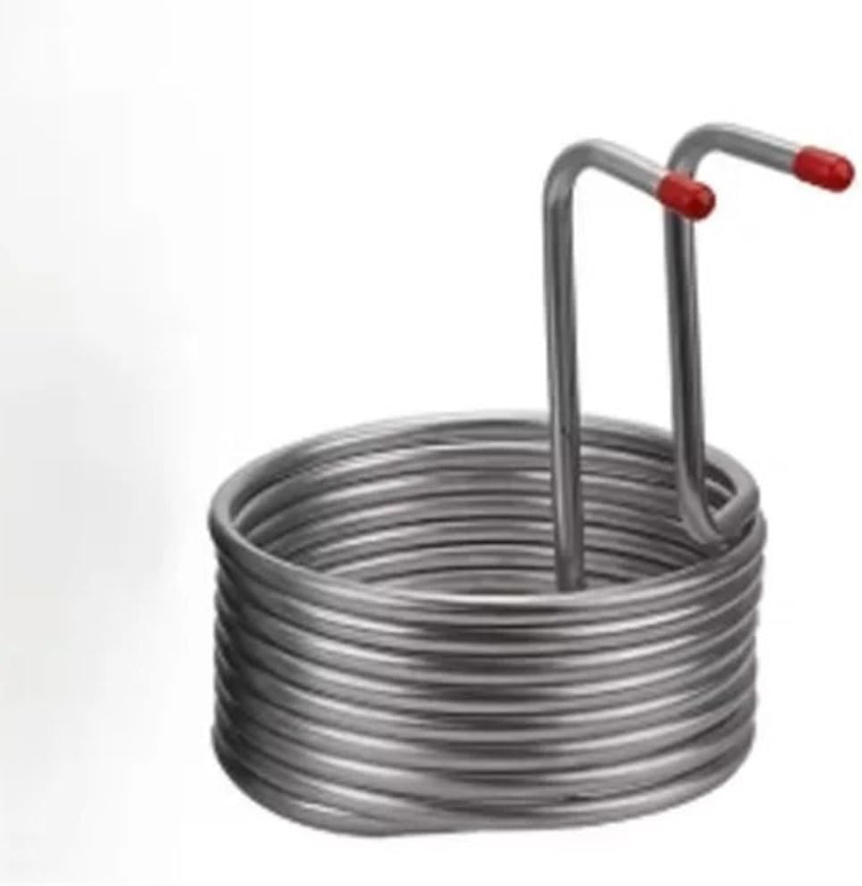 1pcs Home Brewing Immersion Chiller, 12.7mm Stainless Steel Cooling Coil Tube Heat Exchanger, Food Grade Wort Chiller Rapid Beer Cool