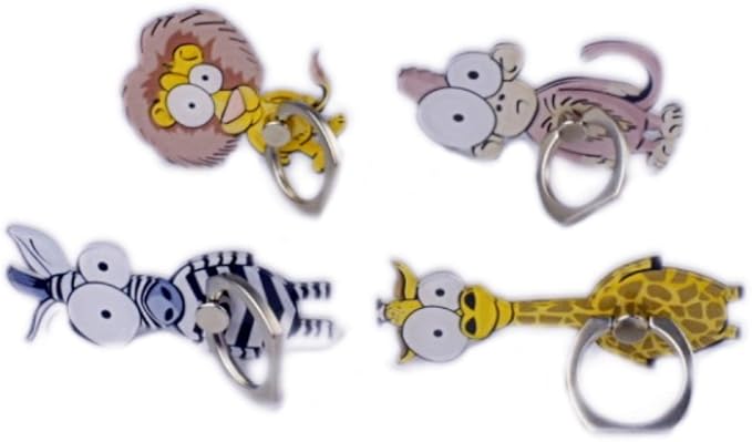 Amazon スマホリングスタンド 可愛い動物シリーズ リングホルダー ダブレット 下落防止 Ippon イッポン Ring Holder Stand 種類 ライオン ホールドリング 通販