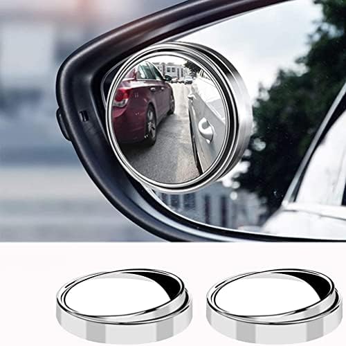 2 Miroirs D’angle Mort Convexes Pour Voiture – Adhésifs, 95x35 Mm, HD, élargissement Champ De Vision