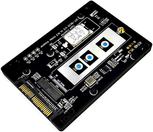 JMT ADT-R74 M.2 MKey NVMe to U.2/U.3 SSD Adapter Enclosure Support M2 2230/2242/2260/2280 SSD DDR4 (R74B-02F)