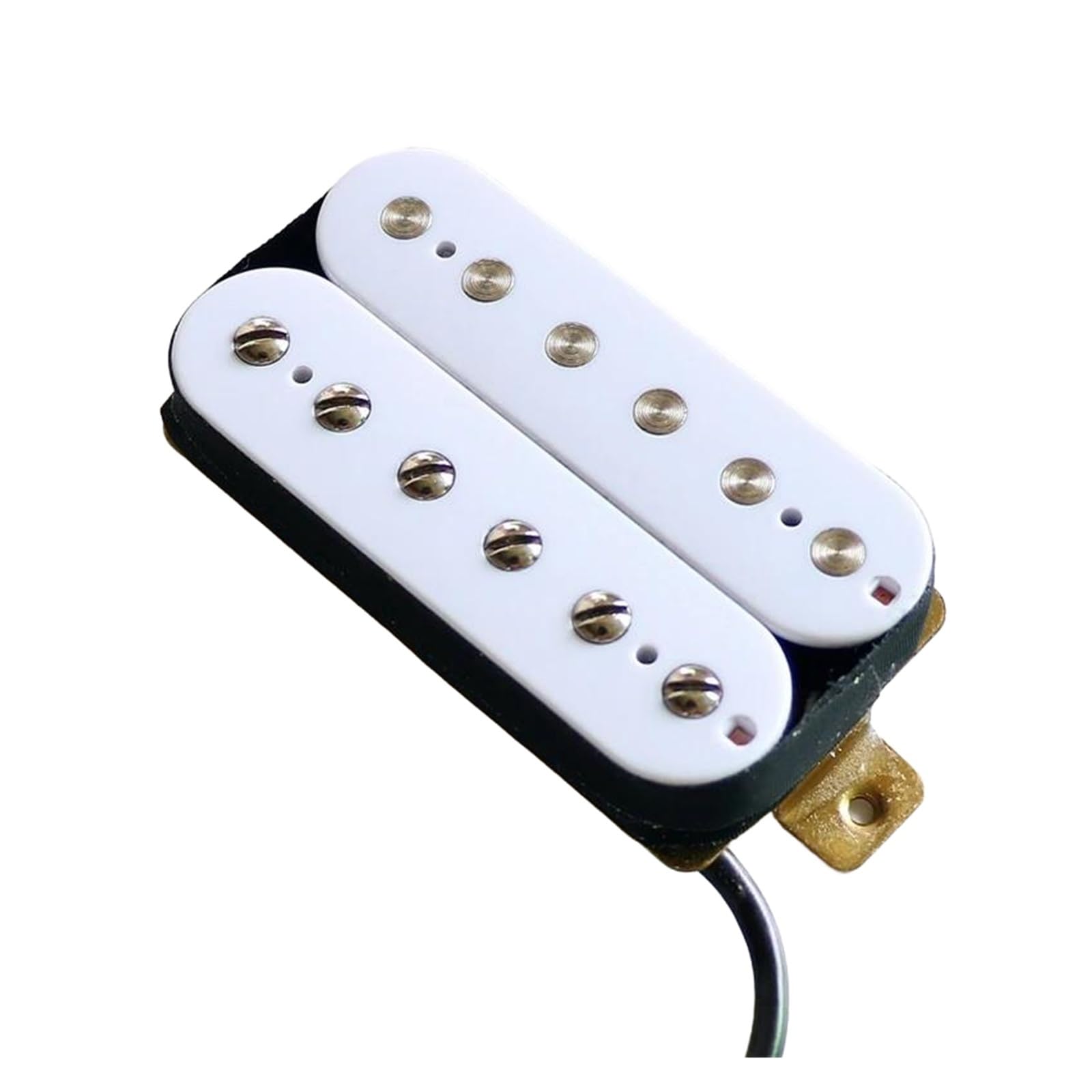 Przetwornik Do Gitary Elektrycznej Picku Do Gitary Humbucker Alnico 5 | Przetwornik gitarowy Humbucking Alnico 5 w kolorze białym z 4 przewodami rozdzielającymi(1pc Bridge)