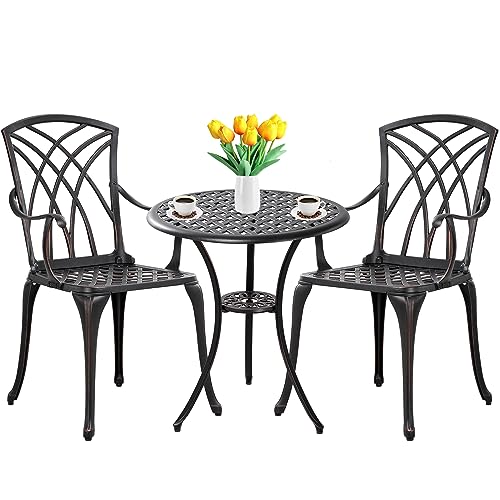 Withniture Juego De 3 Piezas De Bistró Para Patio, Juego De...