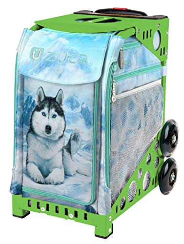 ZUCA Ice Skating Bag - Husky with Green Frame