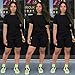 TOPSRANI Womens Two Piece Outfits Bodycon Tracksuit Sweatsuits Solid Jogger Biker Workout Lounge Pajamas Shorts Pant Set All Black S