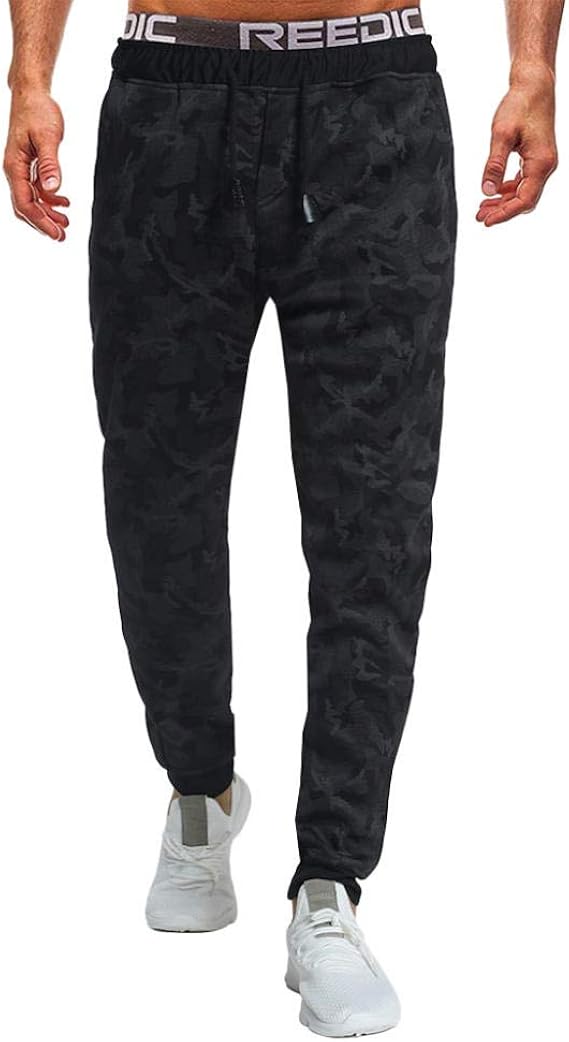 Fashion Men s Sport Lashing Belts Casual Loose Sweatpants Drawstring