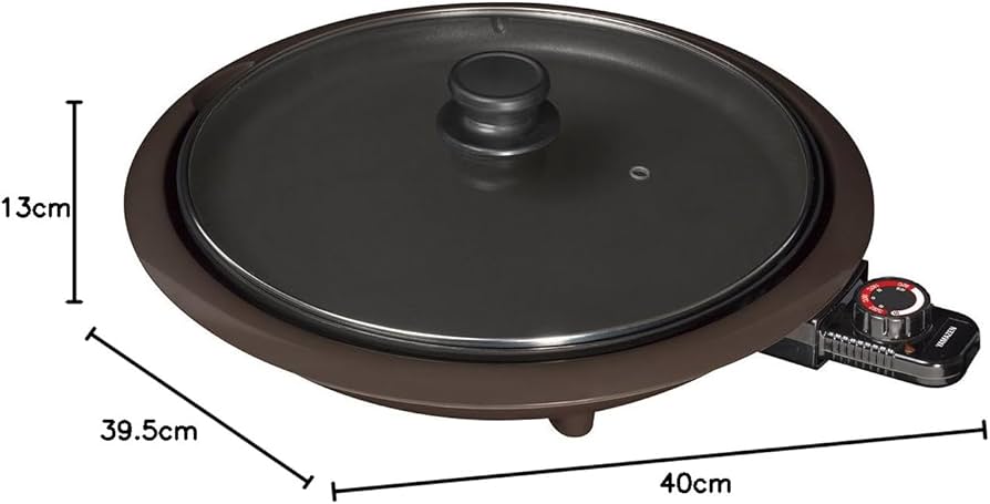 Amazon | [山善] ホットプレート (フッ素加工プレート) HG-T1301(T