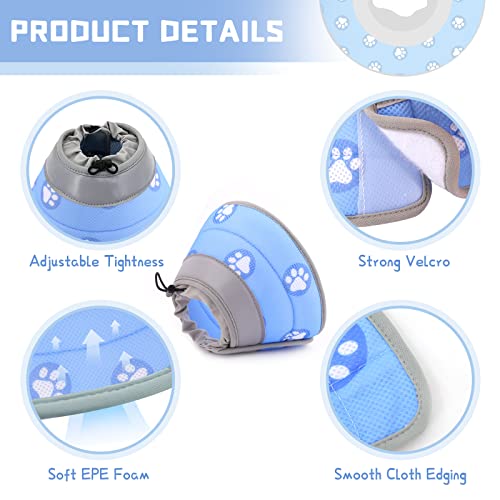 Supet Cat Cone Collar Soft To Stop Licking, Cat Recovery E Collar For Small Large Cats, Cat Neck Cone Alternative For Cats Kittens #TOP6