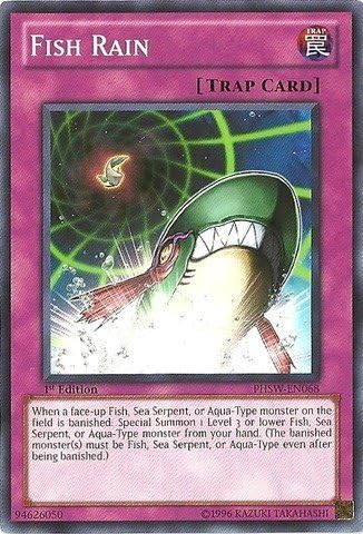 Yu-Gi-Oh! - Lluvia de peces (PHSW-EN068) - Fotón Shockwave - Edición ilimitada - Común