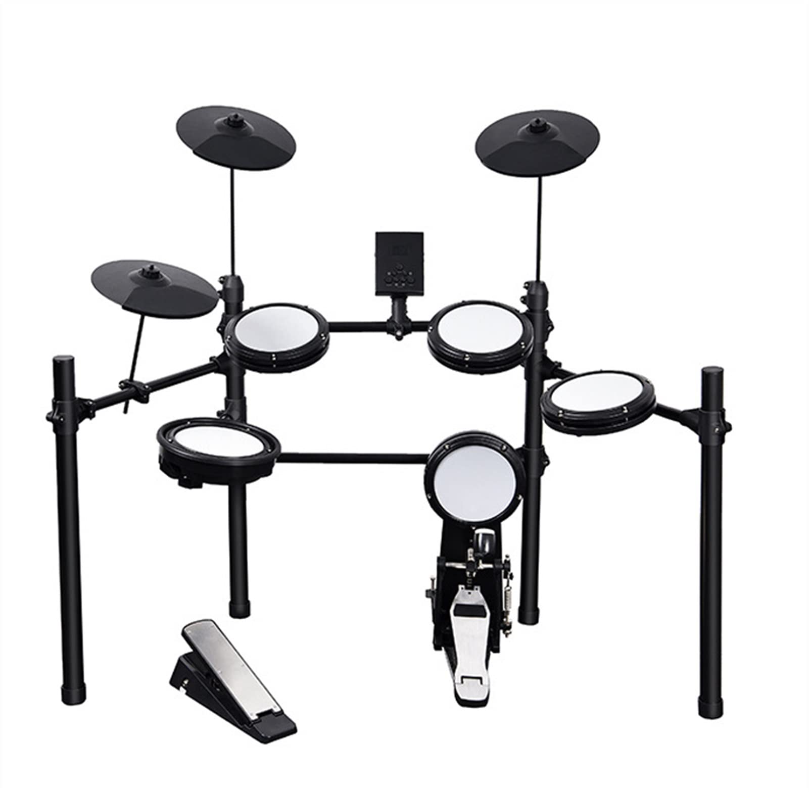 strumento a batteria elettronica Set Di Tamburo Di Superficie Totale Tamburo Elettronico Set Di Pratiche Professionali Per La Pratica Domestica (Color : 01)