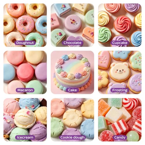 Image of Oil Based Food Coloring for Chocolate,Large Capacity 20Colors Oil Food Dye for Cake Decorating Food Grade Edible Food Dye for Baking,Candy Melts Cookies Fondant - .7 Fl. Oz Bottles