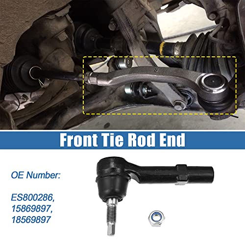 X AUTOHAUX Tie Rod Ends Links Tie Rod End ES800286 for Buick Enclave 08-17 by X AUTOHAUX - Used condition - Image 3