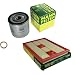 Produktbild EISENFELS Filter Set Inspektionspaket erstellt mit MANN-FILTER Ölfilter W 712/95, Luftfilter C 27 009, Dichtring