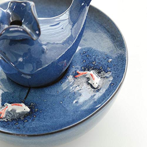 Huisdierbenodigdheden Automatische circulerende Water Dispenser Hond Kat Water Basin Fontein Draagbare Watertank Dispensers Accessoires voor fonteinfonteinen in de tuin (Color : Blue) - Image 5