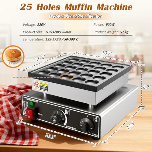 Commercial Pancake Maker Multi Plate