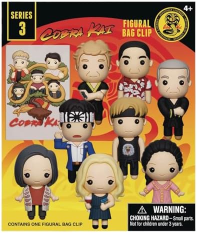 Cobra Kai 3D Foam Bag Clip - Series 3