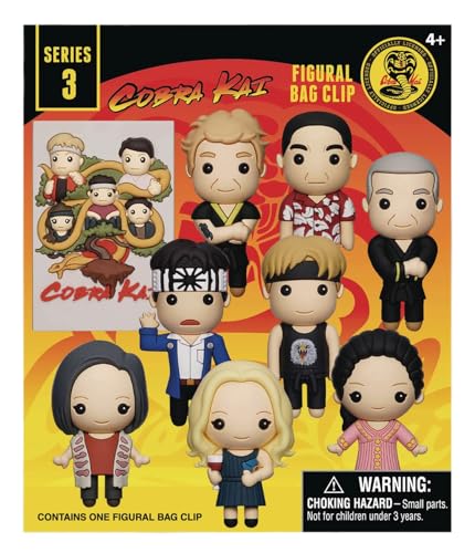 Monogram International Cobra Kai 3D Foam Bag Clip - Series 3