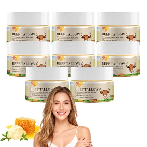 Crème au suif de bœuf hydratant visage d'exception enrichi au miel texture veloutée