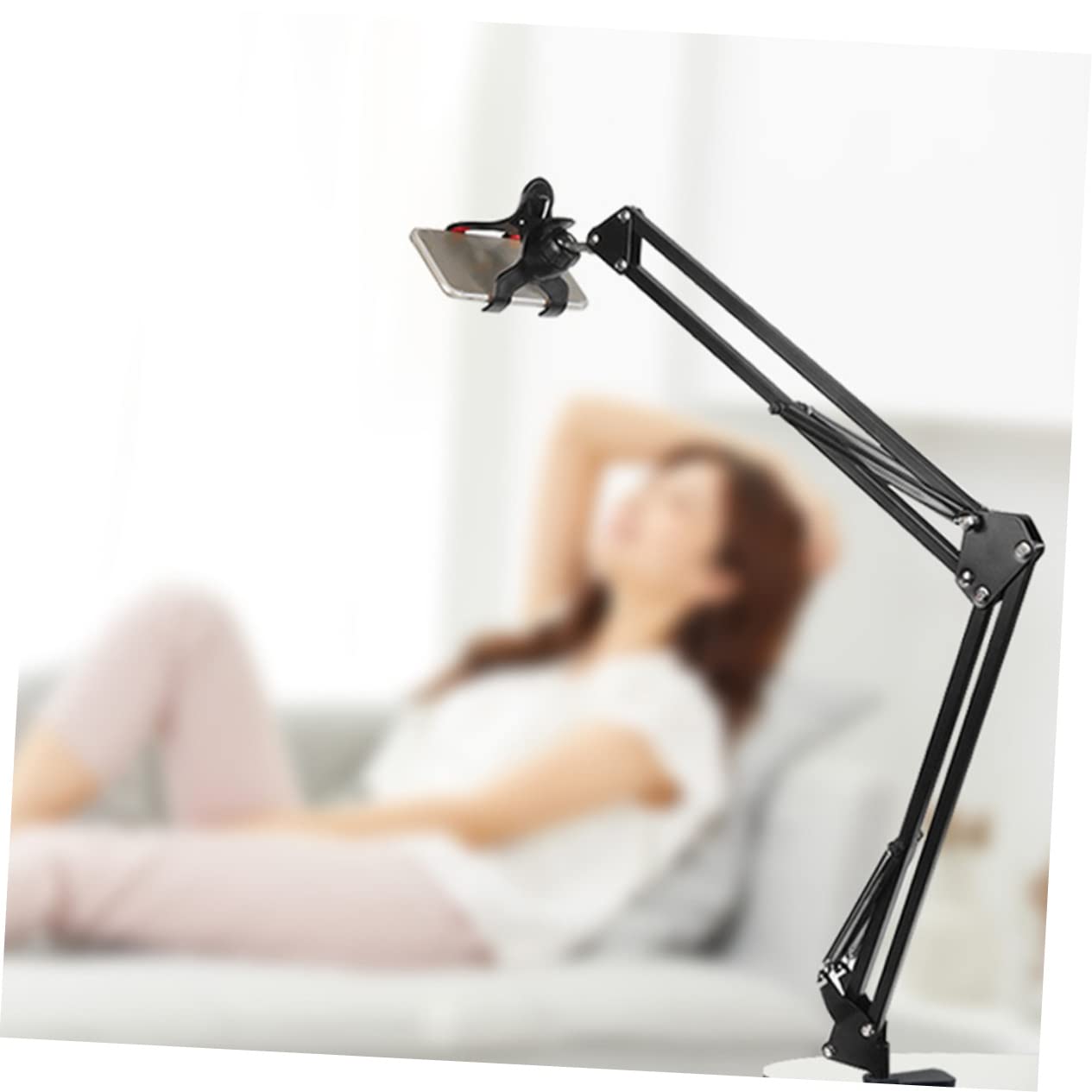 Soporte para Teléfono Móvil Brazo Ajustable Plegable Soporte De Cabecera