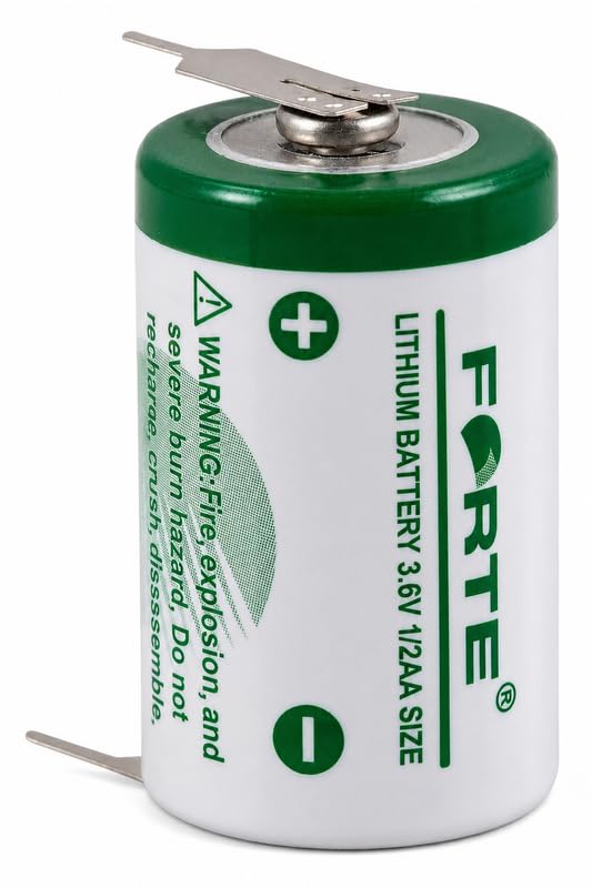 MICROUSB Compatible Battery for Forte: ER14250 Size-1/2AA 3.6V 1200mAh Lithium Cell Non-Rechargeable Battery with Connector (Pack of 1)-picture-19