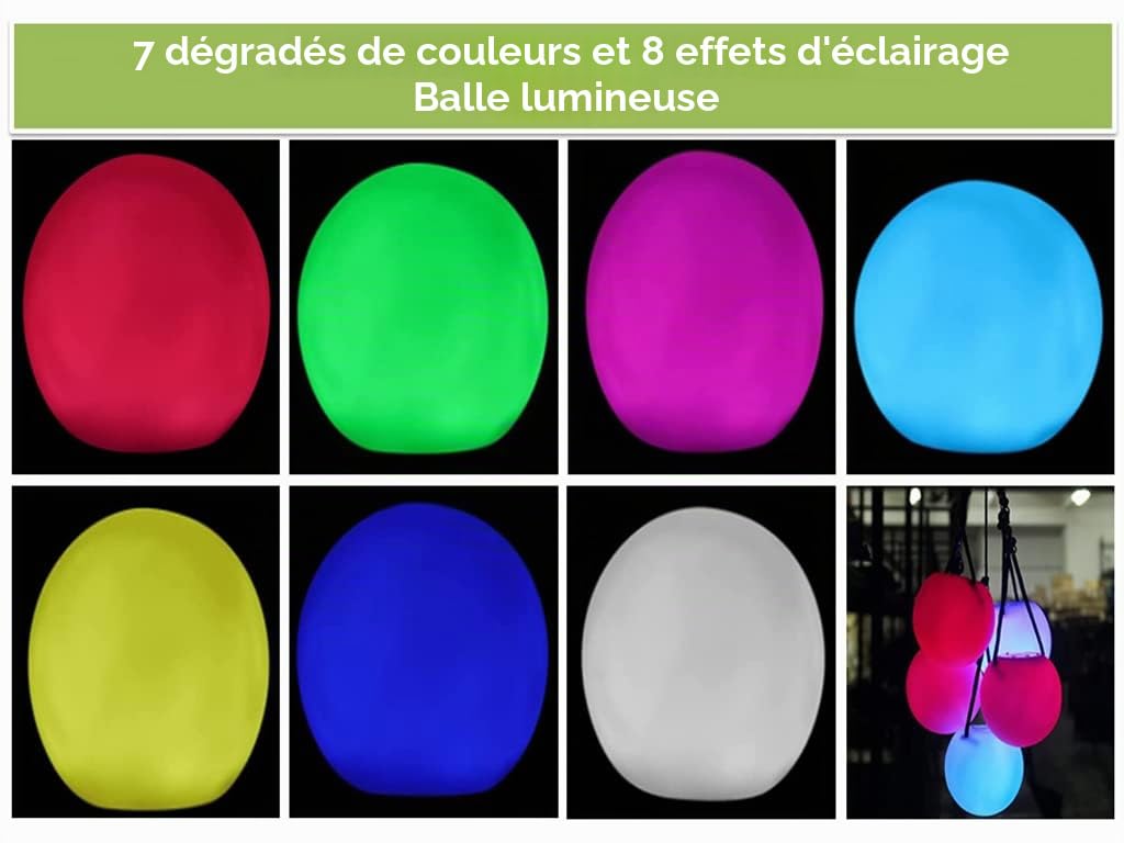 4 Pièces Pro Bolas Lumineuses,Bolasse Lumineuse,LED Poi Balls,Jouet Boule LED De Flux Lumineux,Kit Poi Lumineux avec Sac,pour Danse,Spectacle Lumineux,Rave,Débutants et Professionnels