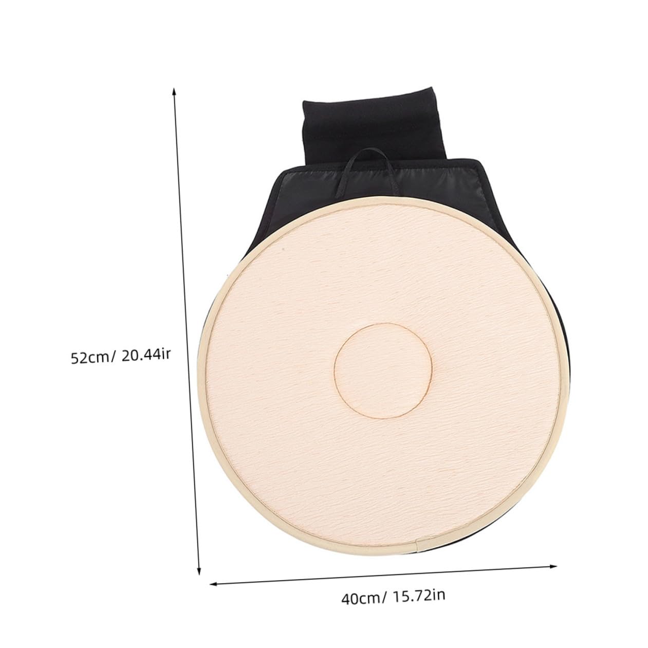 SHINEOFI Cojín de Asiento Giratorio para Coche Función 360 Grados, 2 Unidades Ergonómicas para Personas Mayores y Mujeres Embarazadas, Anillo Simple para Mayor Comodidad