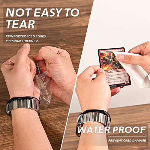 Zlca Card Sleeves For Pokemon Cards (500Ct), Clear Card Sleeves For Standard Sized Trading Sports Magic Mtg Yugioh Playing Baseball Card (66 * 91Mm) #TOP2