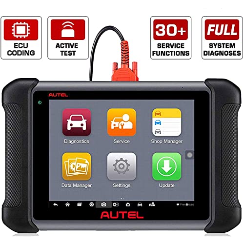 ❤ Crazy Deals Autel MaxiSys MS906 Automotive Diagnostic Scanner with Bi-Directional Control, Key Fob Programming, ECU Coding, ABS Bleeding Brake (Advanced Version of MaxiDAS DS708 DS808)