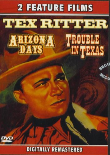 Amazon.com: Tex Ritter Double Feature - Arizona Days + Trouble In Texas ...