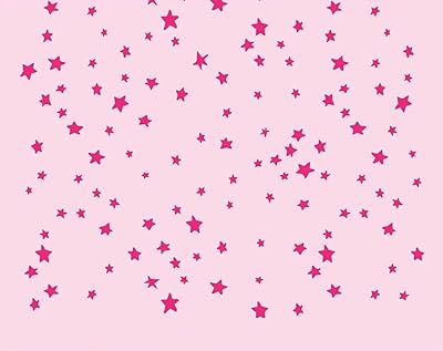 Sweet Sticks Cookie-and-Cupcake Food-Decorating Stencil, Starry Night