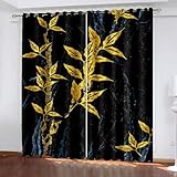 Rideaux assombrissants - Les rideaux isolés thermiquement en tissu de polyester haute densité, peuvent bloquer jusqu’à 90 % de la lumière du soleil, aident à économiser de l’énergie et à assombrir votre pièce pour créer une atmosphère chaleureuse pour le sommeil. Les couleurs plus foncées offrent des performances de blocage de la lumière plus fortes.