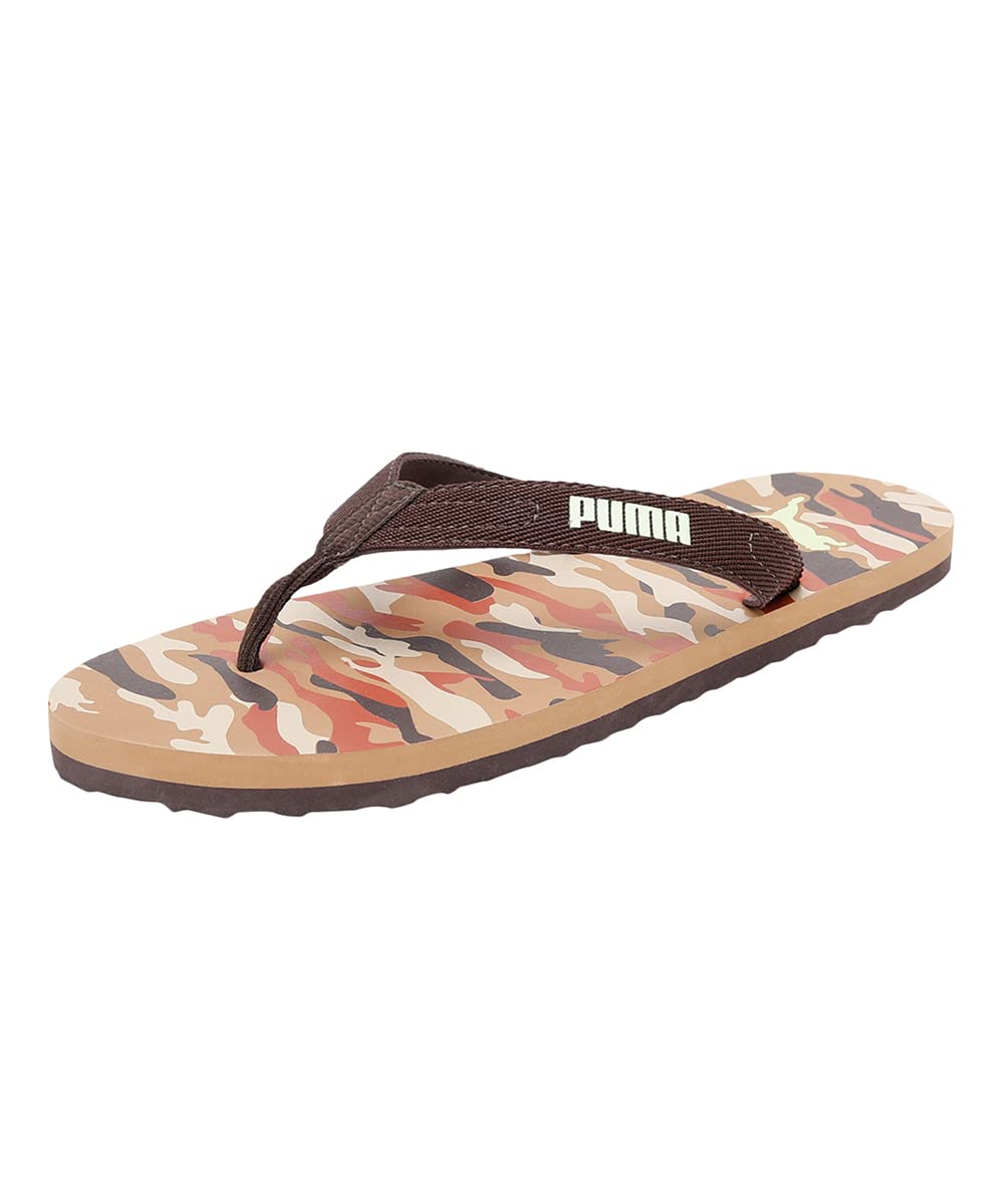 Puma Mens Oneder V2 Chocolate Brown-Desert Tan-Warm Chestnut Slipper - 8UK (38804105) (B0BG7XZTDG) Amazon Price History, Amazon Price Tracker
