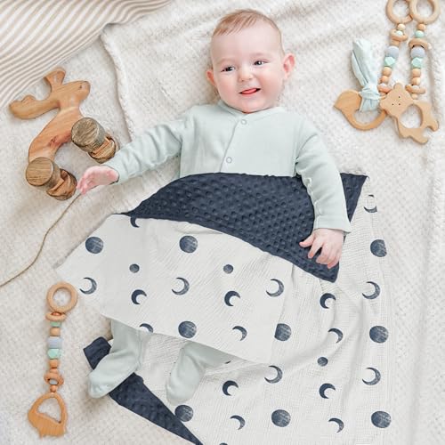 Bearmoss DDT-001 Baby Blankets For Unisex Boys Girls, Soft Nursery Crib Blankets thumb #3