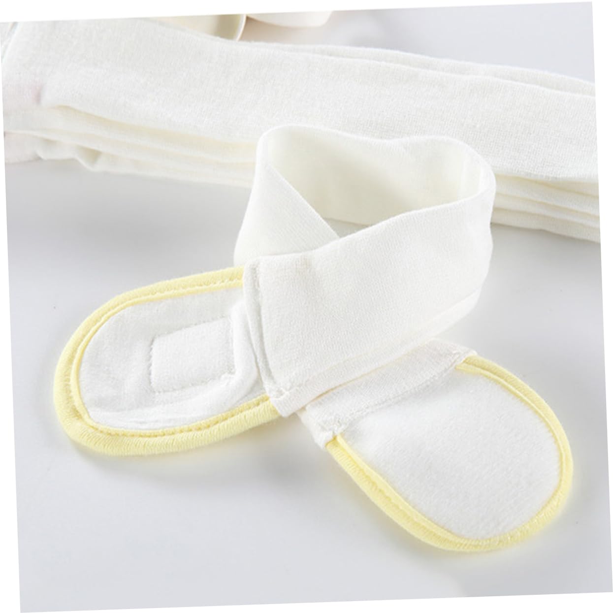 Cinta Para Pañales De Ñiño 3 Unidades Ajustable Elástica Algodón Suave Reutilizable Práctica Para Cuidado Infantil Azul Amarillo Rosa