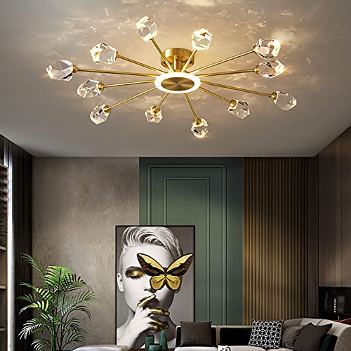 Plafond lighttures dimmable or 117cm pour un éclairage ajustable