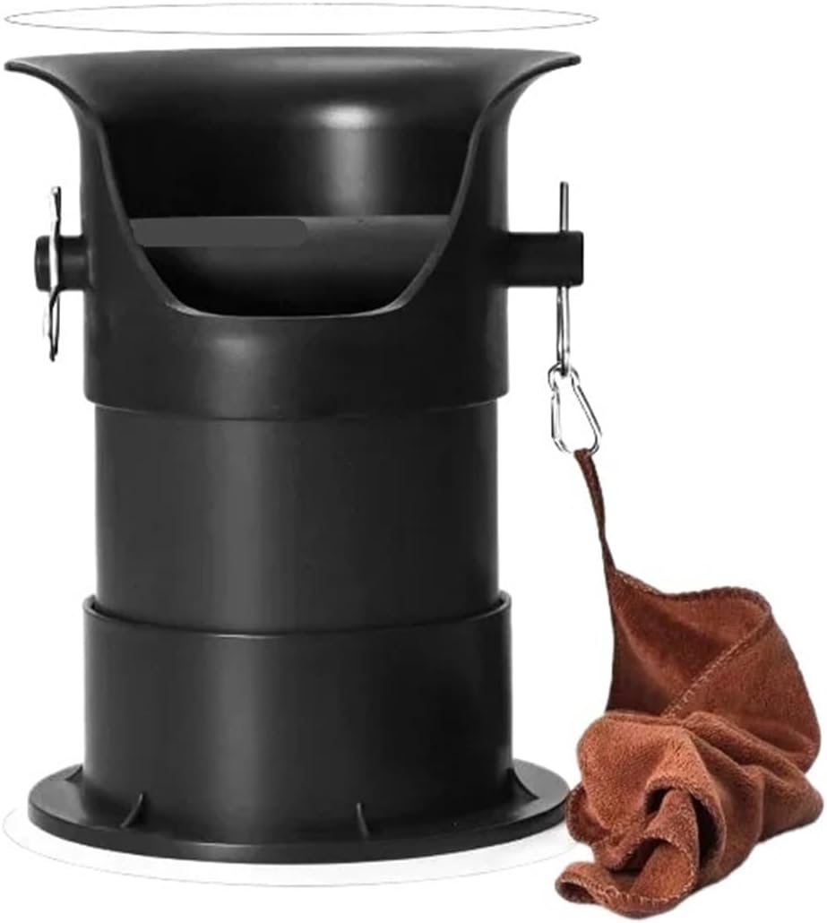 MeLphi Coffee Knock Box Espresso Powder Container Trash can Anti-Slip Powder Bevel Residue Barista Accessories