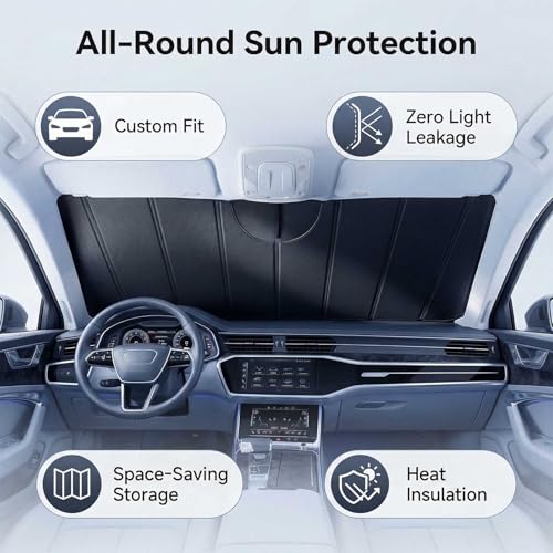 Pare-soleil de pare-brise premium pour Land Rover Freelander 2