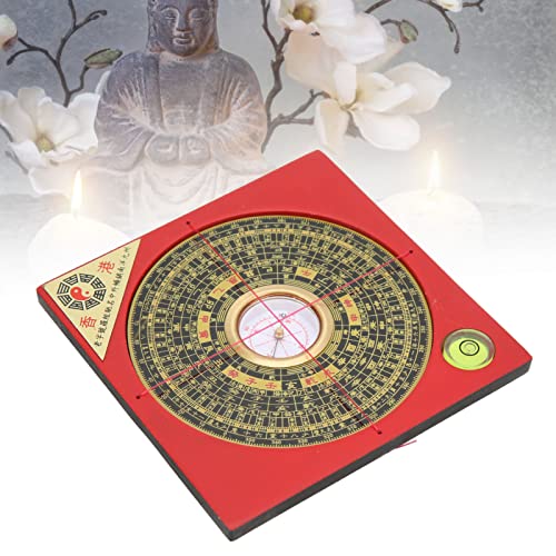 Brújula Feng Shui China Luo Pan de Metal y Plástico miniatura 5