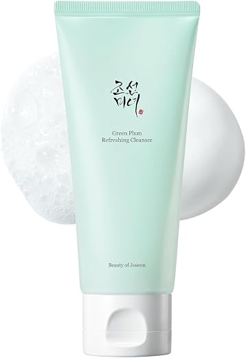 [Beauty of Joseon] Green Plum Refreshing Cleanser (100ml) | Deep Pore Cleansing, Gentle Facial Cleanser for Acne-prone Skin