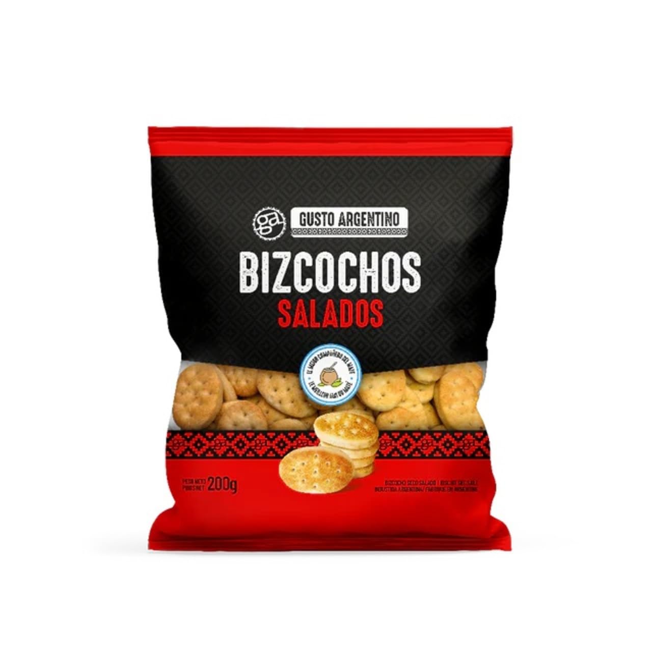 Gusto Argentino Salzgebäck · 200 g · Traditioneller argentinischer knuspriger Snack, 30er-Pack