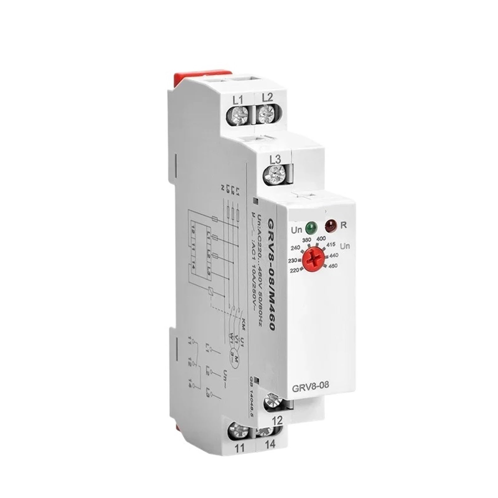Leotnndq One Color Grv8-08 Relay(Grv8-08D M460)