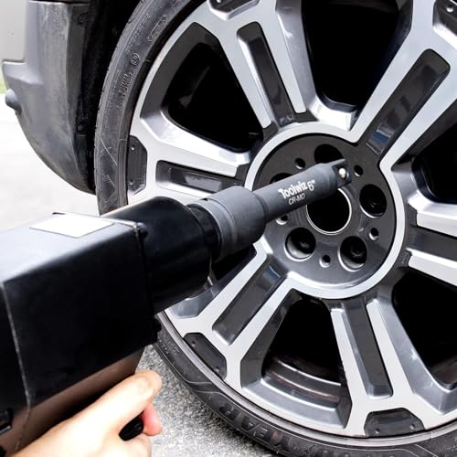 Image of Toolwiz 3 /4 inch Drive Impact Extension Bar 4 inch, 6 inch, 10 inch (3 Piece) Cr-Mo Steel | Expand Range of Impact Drivers, 3 /4 inch Ratchet Wrench Extension Bar Socket Set Organized in Heavy Duty PVC Box, Black