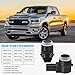 SHINEHOME 4 PCS PDC Parking Assist Sensor - Compatible with Dodge Journey, Durango, Ram 1500 2500 3500, Jeep Commander, Liberty, Grand Cherokee - Replace 1EW63TZZAA - Reverse Backup Parking Sensor