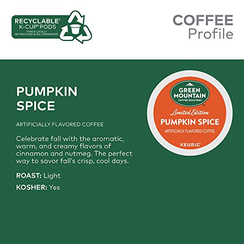 Image of Green Mountain Coffee Roasters Seasonal Selections Pumpkin Spice 12 Count (Pack of 2)