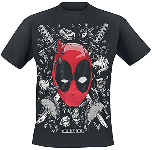 Deadpool Weird World Männer T-Shirt schwarz XXL 100% Baumwolle Fan-Merch, Filme Cover