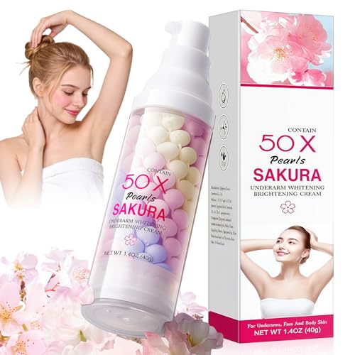 Crema Blanqueadora para Partes Íntimas y Cuerpo con Niacinamida y Colágeno, Crema Aclarante de Axilas, Entreperna, Codos y Rodillas, Hidratación Profunda y Corrección de Manchas Oscuras, 40g