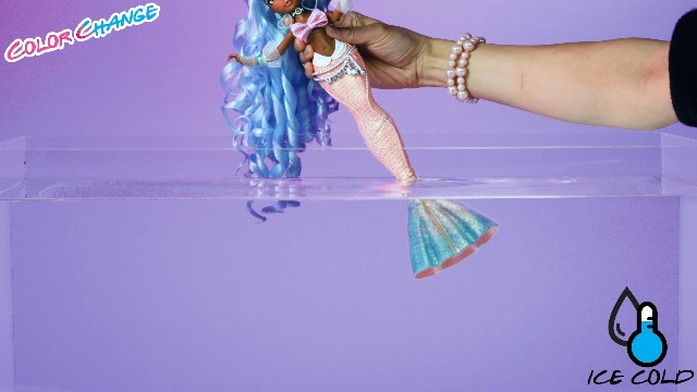 Amazon.com: MERMAZE MERMAIDZ Color Change Shellnelle Mermaid
