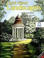 Light Filled Landscapes: 6 Beautiful Landscapes to Paint on Canvas 1558952225 Book Cover