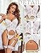 Avidlove Corset Top Fashion Y2K Lace Bralettes For Women With Buckle Going Out Party Club Garter Lingerie